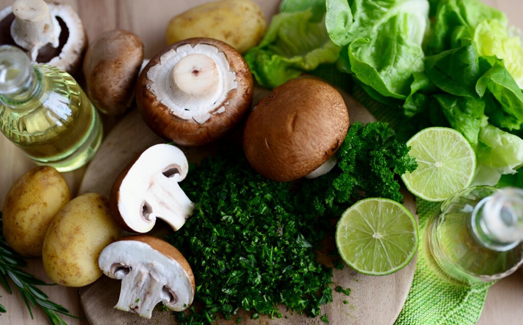 Gesund essen für weniger Stress.